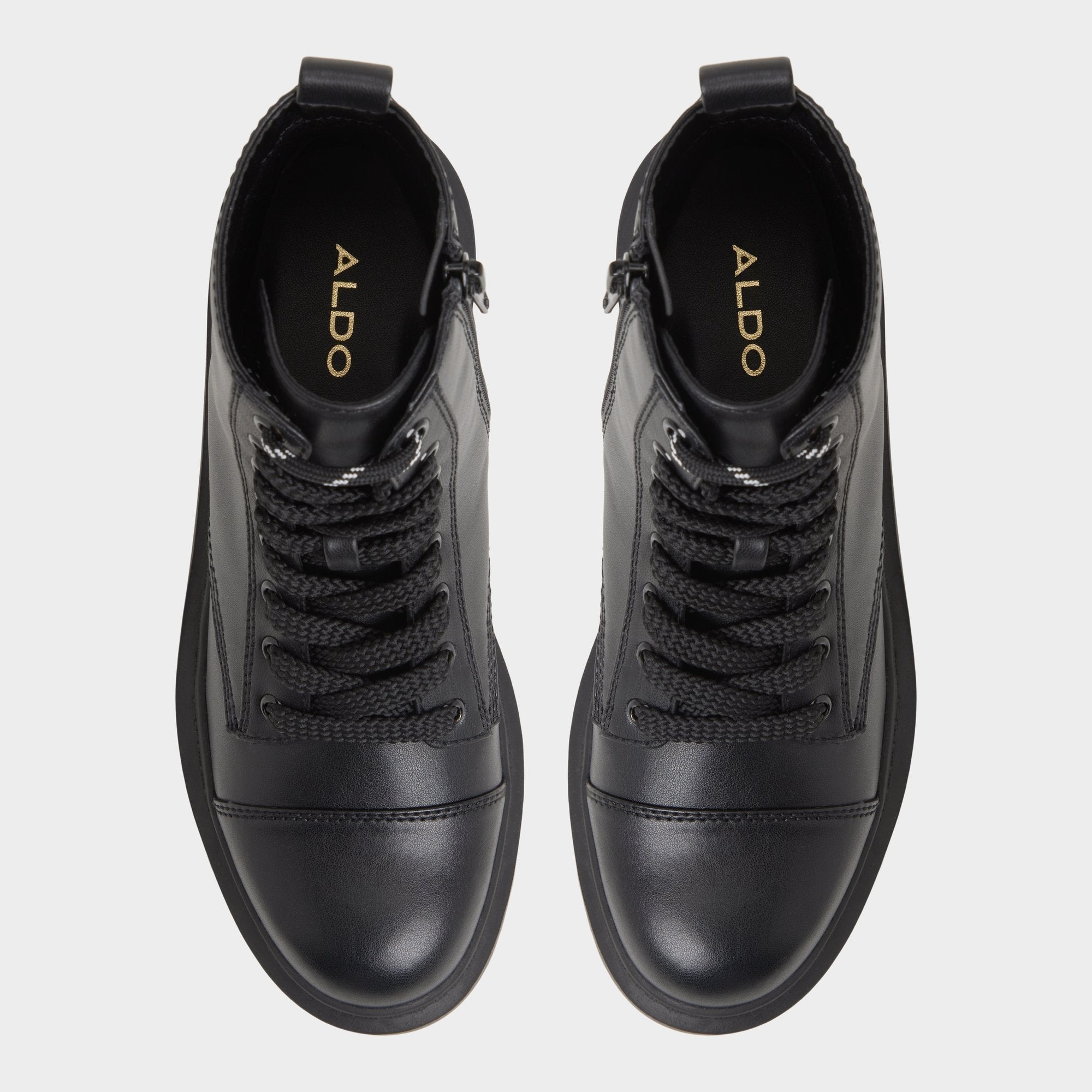 Aldo | Goer Black Women's Casual boots - Combat ankle boot, Lug sole