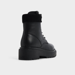 Aldo | Lewellan in Black - Hiking boot, Lug sole