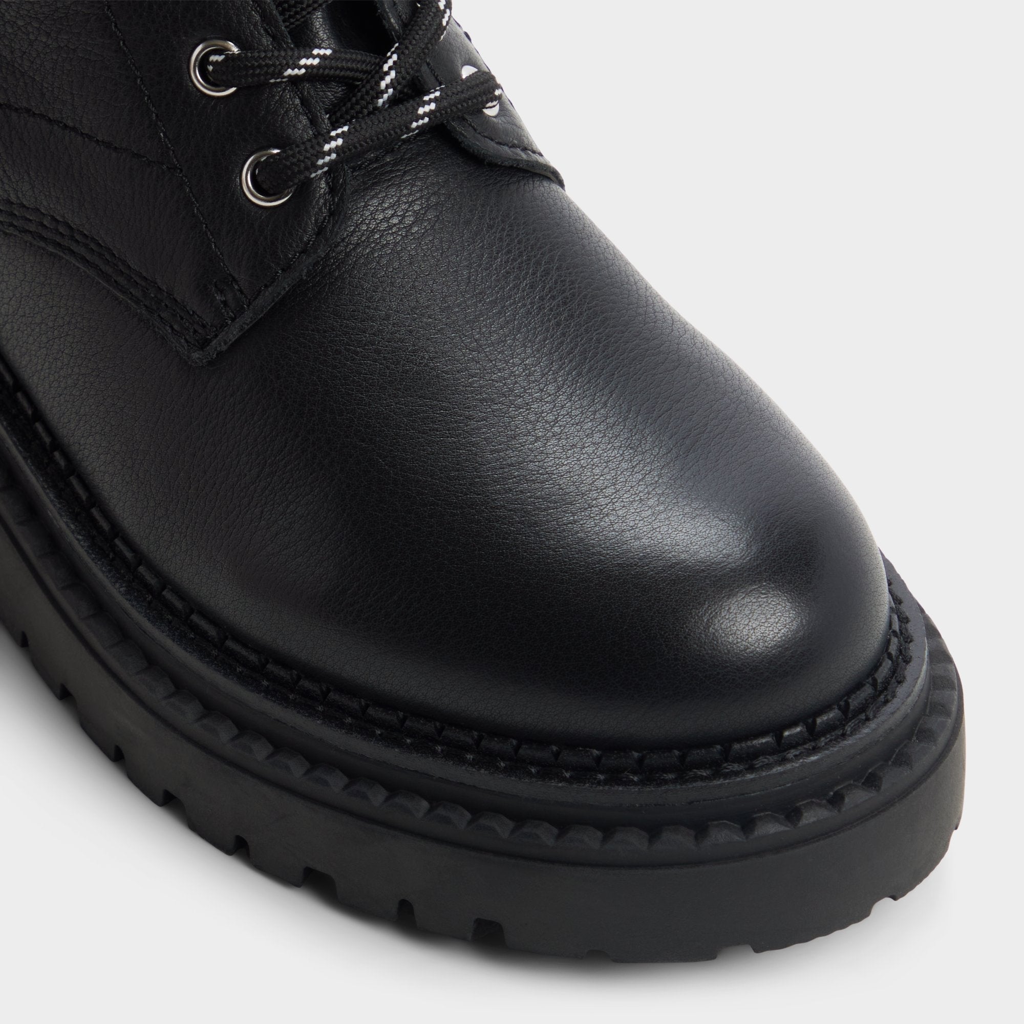 Aldo | Lewellan in Black - Hiking boot, Lug sole