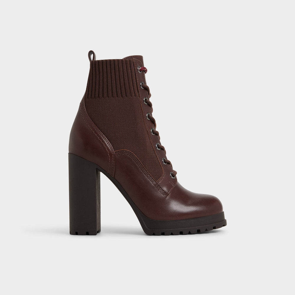 Aldo | Rebellious in Other Brown - Combat ankle boot, Lug sole