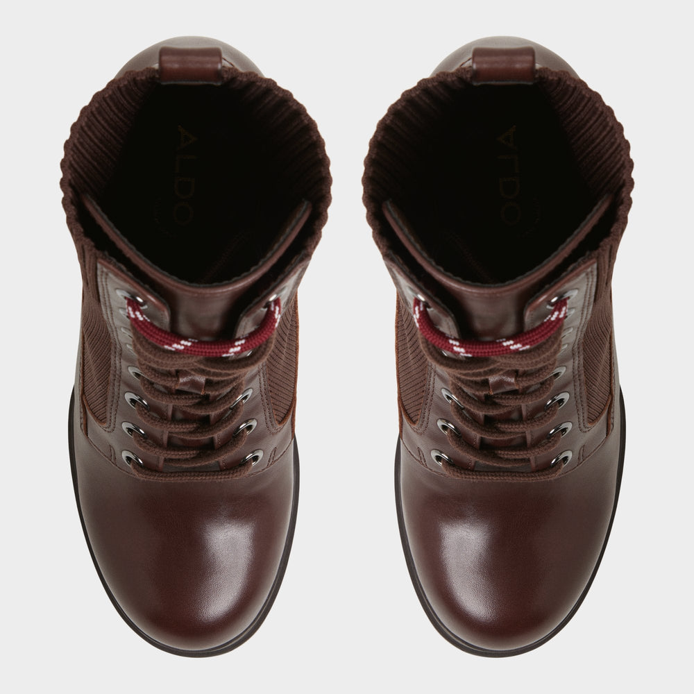 Aldo | Rebellious in Other Brown - Combat ankle boot, Lug sole