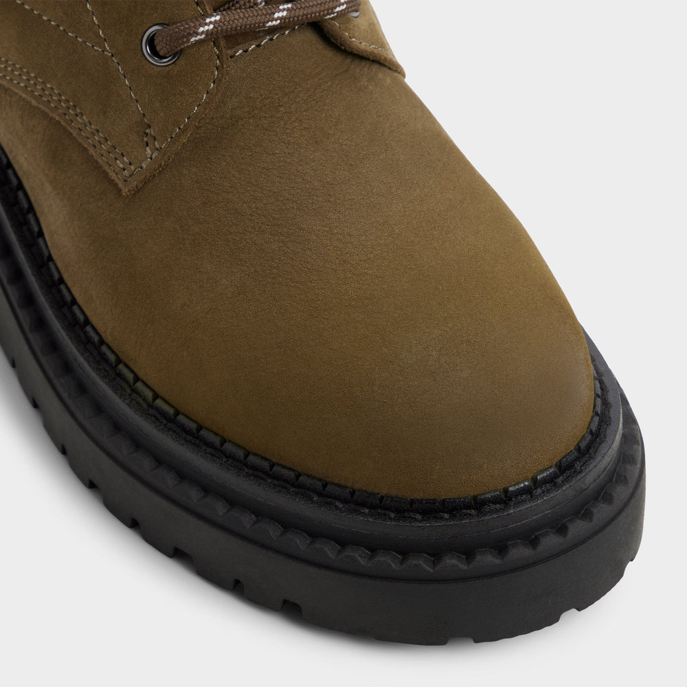 Aldo | Lewellan in Dark Green - Hiking boot, Lug sole