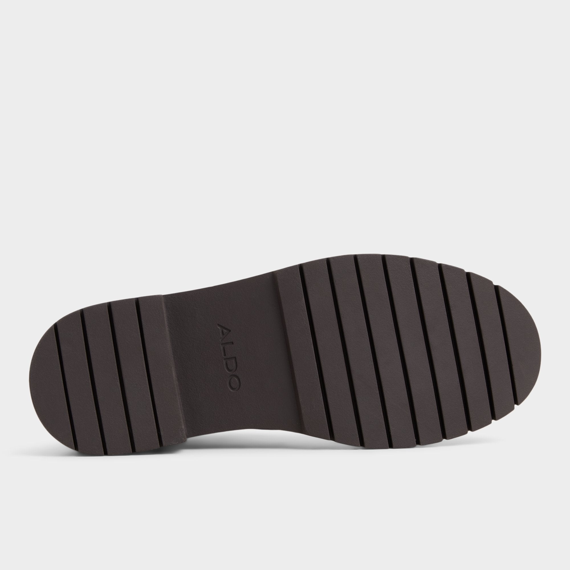 Aldo | Goer in Medium Brown - Combat ankle boot, Lug sole