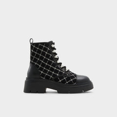 Aldo | Marthia in Other Black - Combat ankle boot, Black