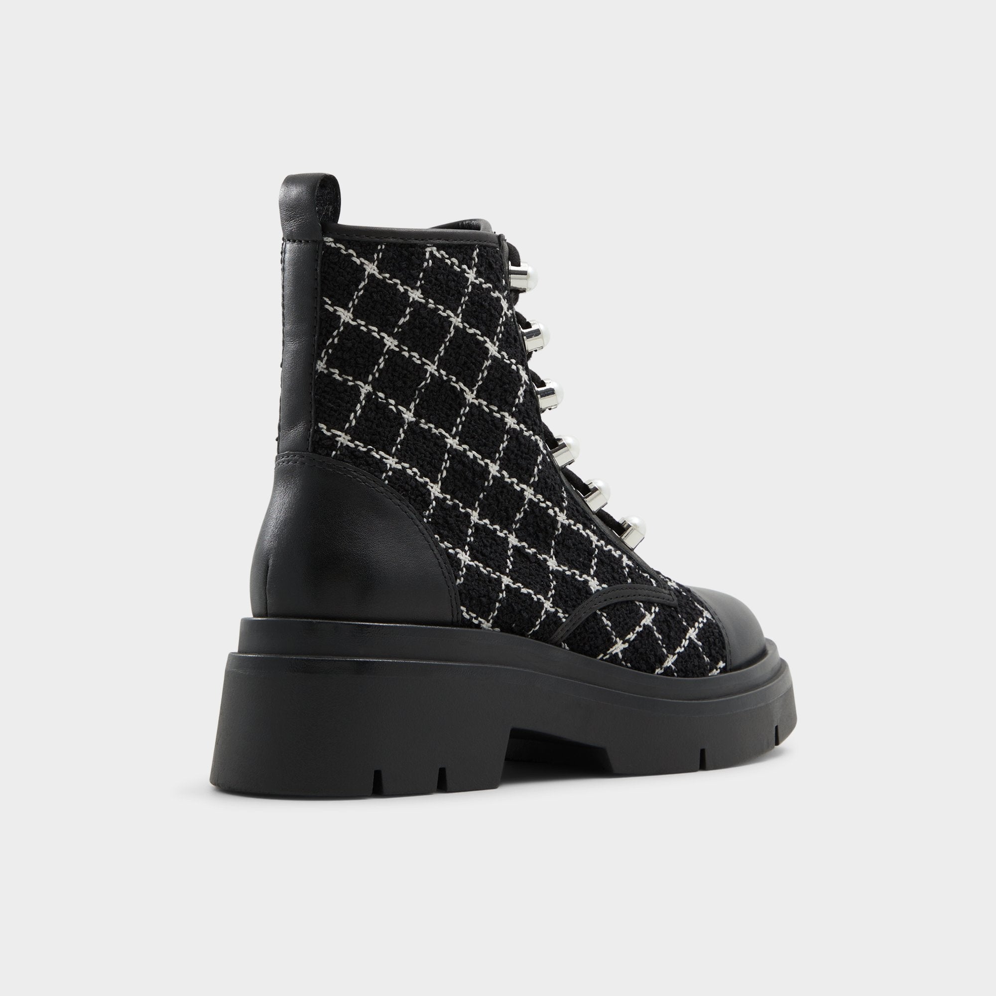 Aldo | Marthia in Other Black - Combat ankle boot, Black