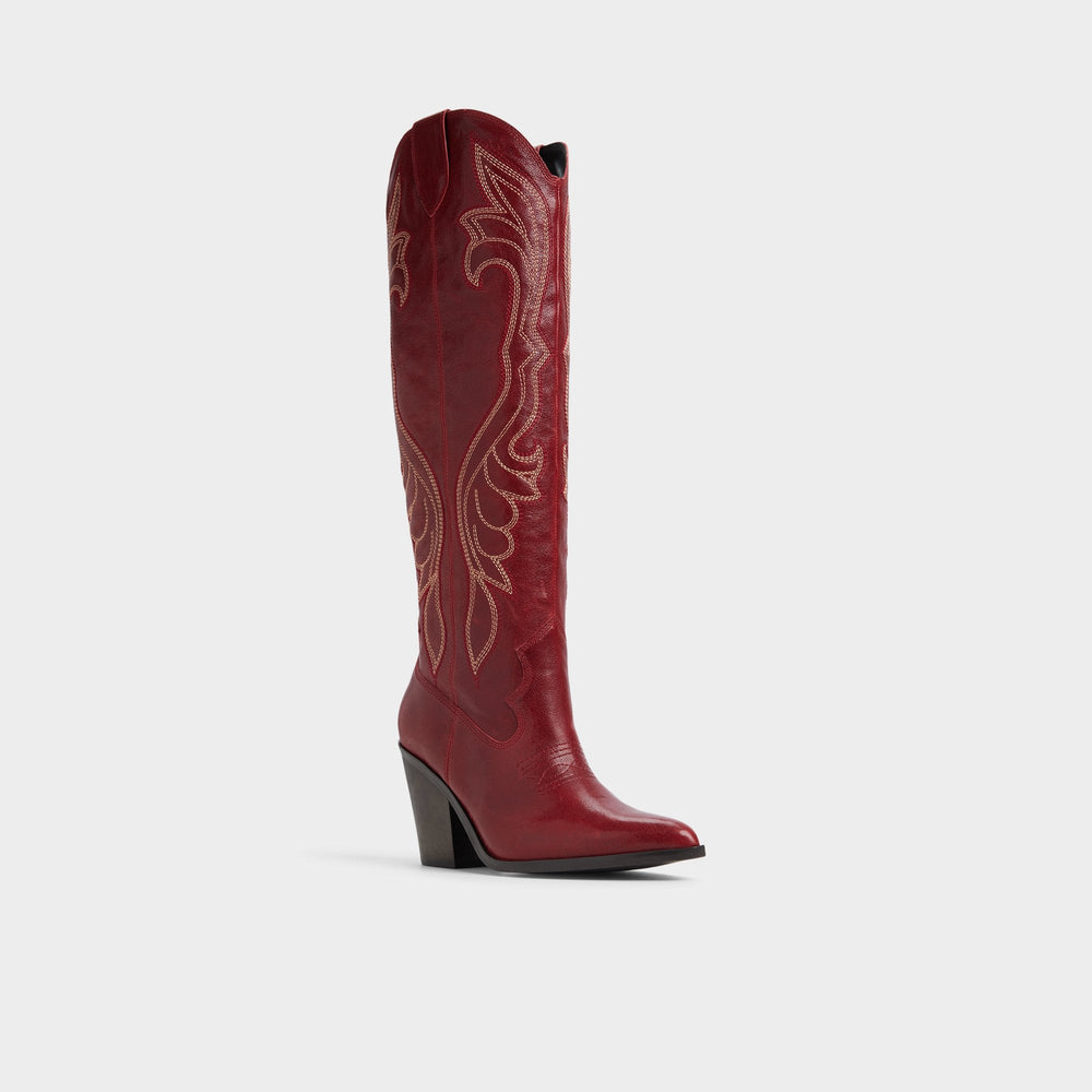 Aldo | Alamo Medium Red Women's Western - Western boot