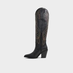 Aldo | Alamo Other Black Women's Tall Boots - Western boot, Cup sole