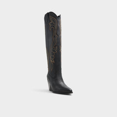 Aldo | Alamo Other Black Women's Tall Boots - Western boot, Cup sole