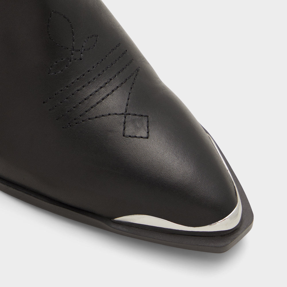 Aldo | Valley Black Women's Western - Western boot, Block heel