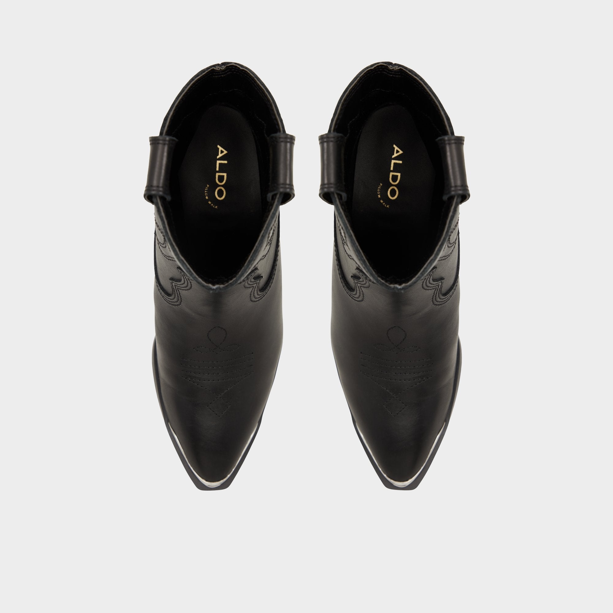 Aldo | Valley Black Women's Western - Western boot, Block heel