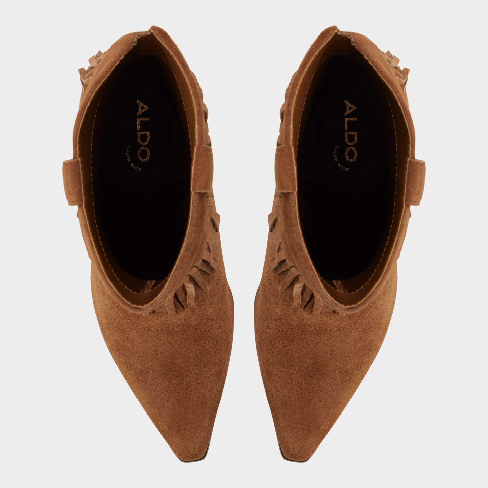 Aldo | Jollene in Dark Brown - Western boot, Block heel