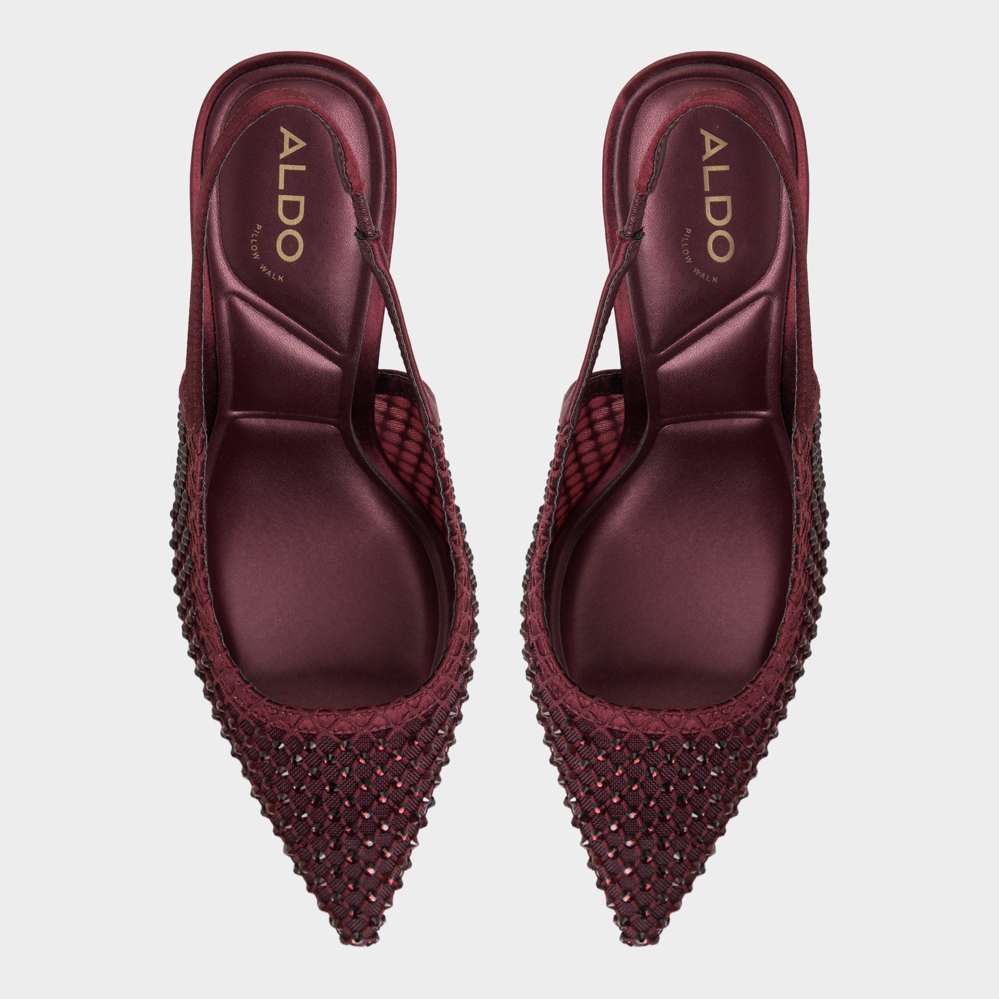 Aldo | Marciana in Burgundy 14151906 - Slingback heel, Stiletto heel