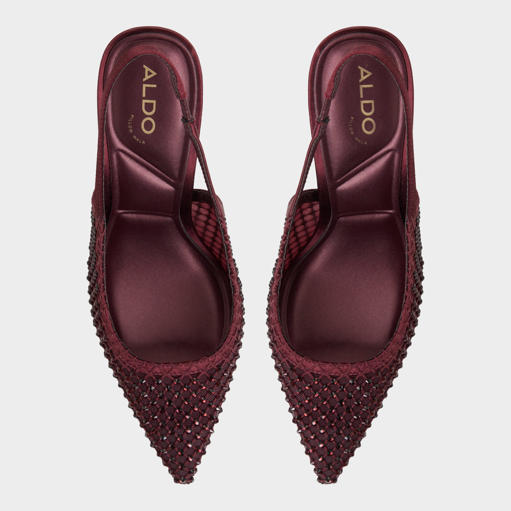 Aldo | Marciana in Burgundy 14151906 - Slingback heel, Stiletto heel