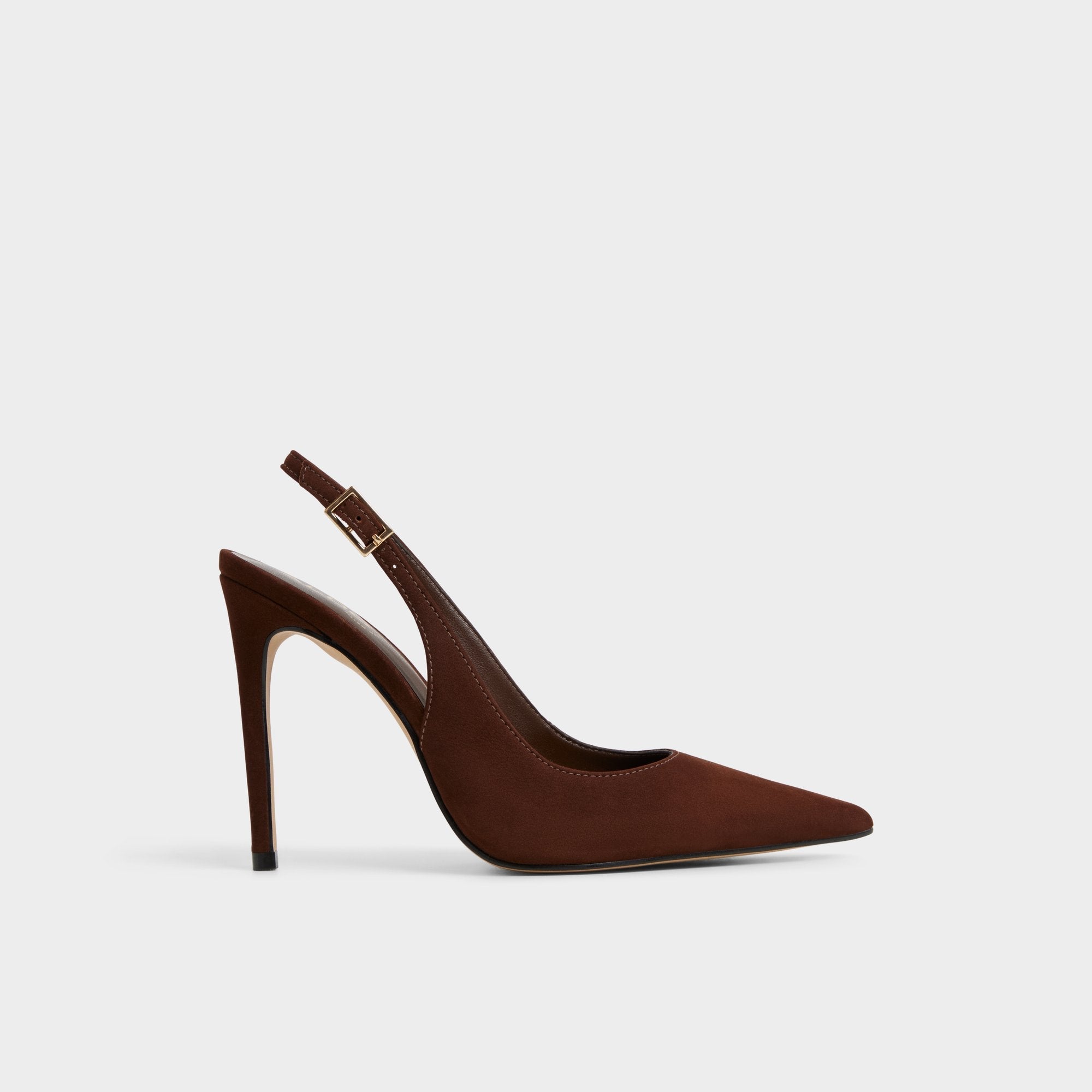 Aldo | Stessysling in Dark Brown 14163419 - Slingback heel, Stiletto heel
