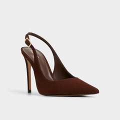 Aldo | Stessysling in Dark Brown 14163419 - Slingback heel, Stiletto heel