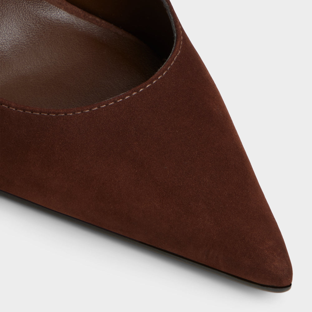 Aldo | Stessysling in Dark Brown 14163419 - Slingback heel, Stiletto heel
