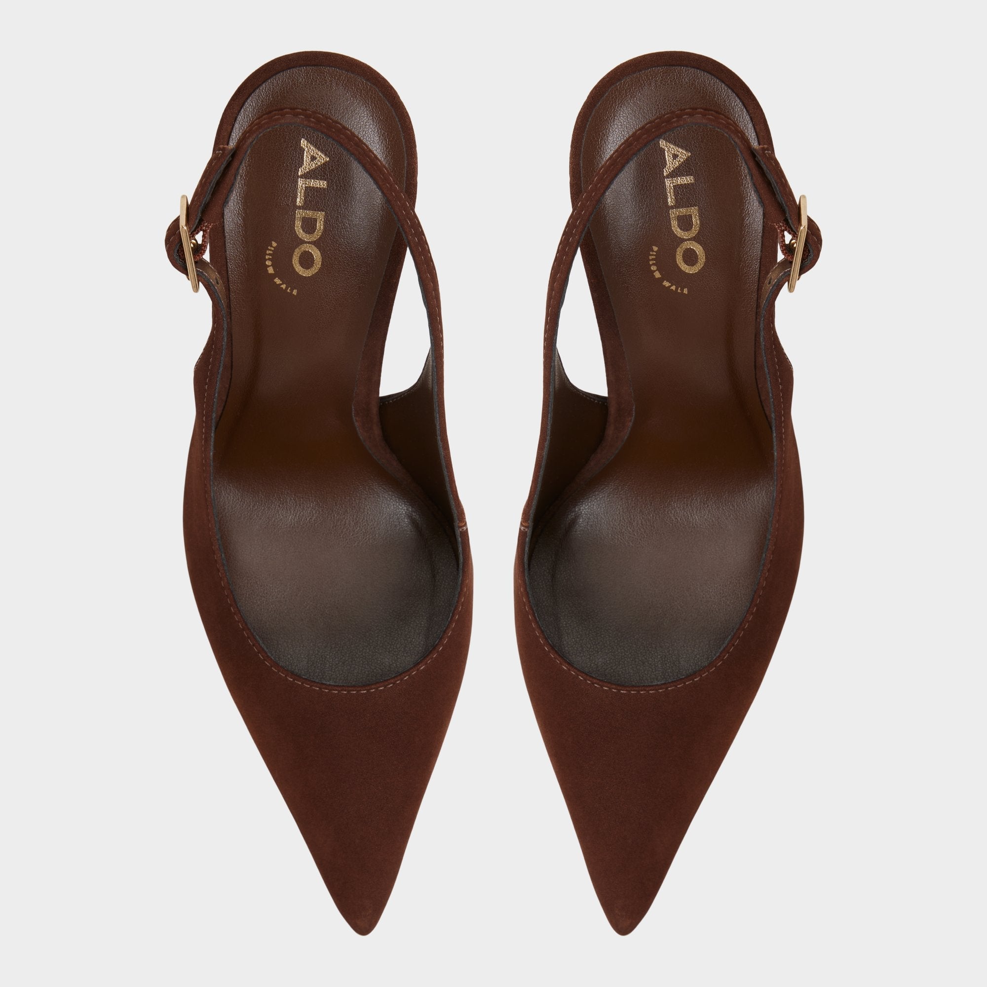 Aldo | Stessysling in Dark Brown 14163419 - Slingback heel, Stiletto heel