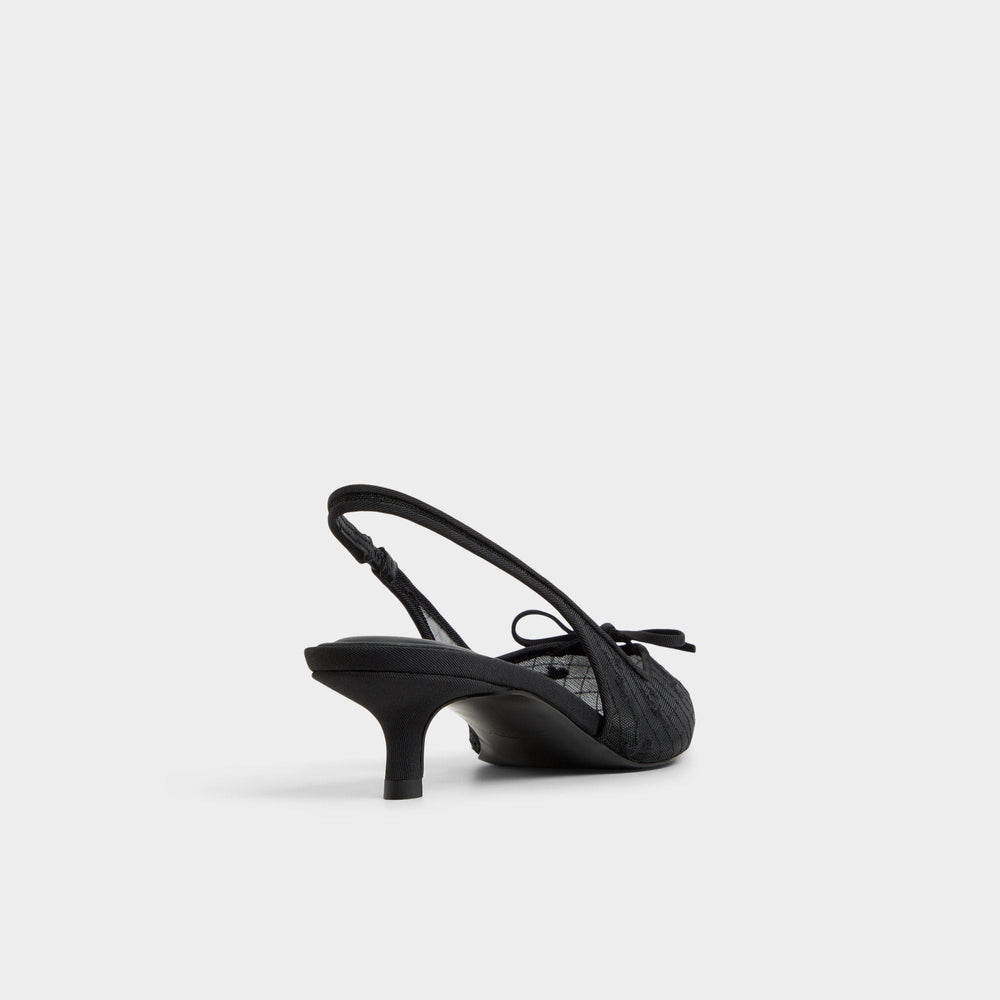 Aldo | Azaro in Other Black 14151901 - Slingback heel, Kitten heel