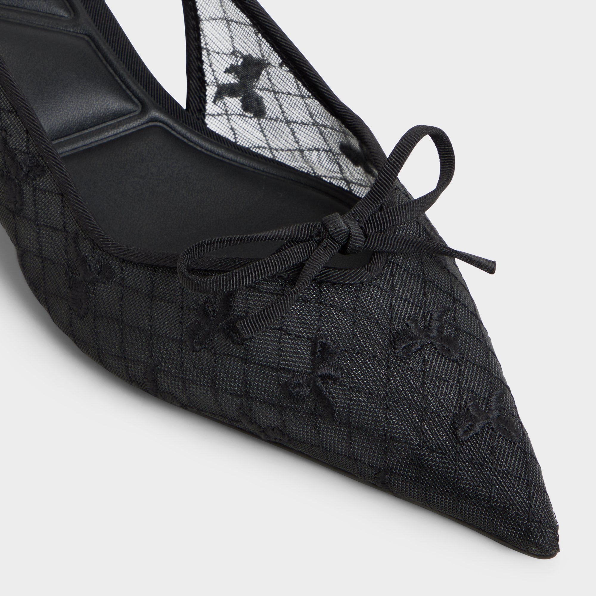 Aldo | Azaro in Other Black 14151901 - Slingback heel, Kitten heel