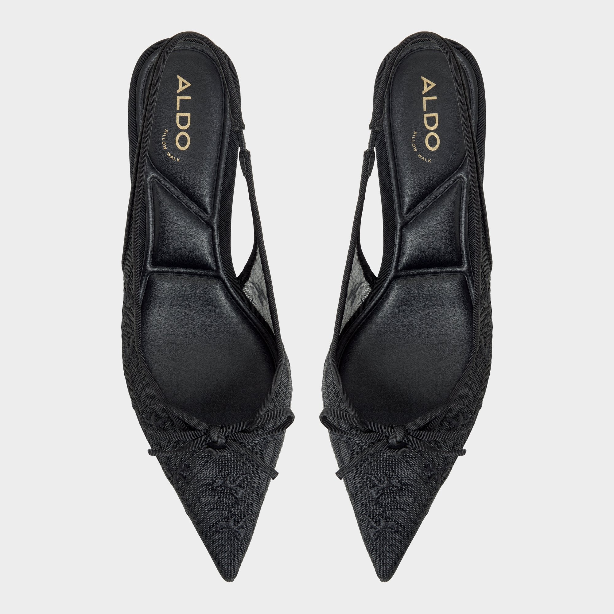 Aldo | Azaro in Other Black 14151901 - Slingback heel, Kitten heel