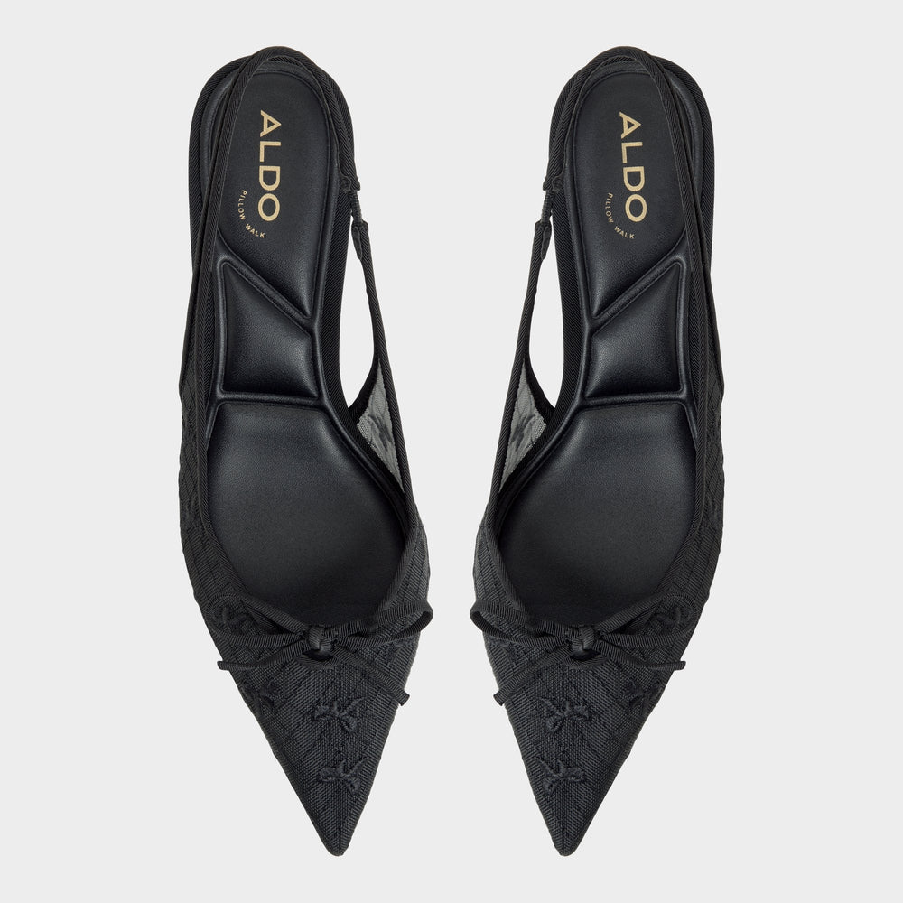Aldo | Azaro in Other Black 14151901 - Slingback heel, Kitten heel