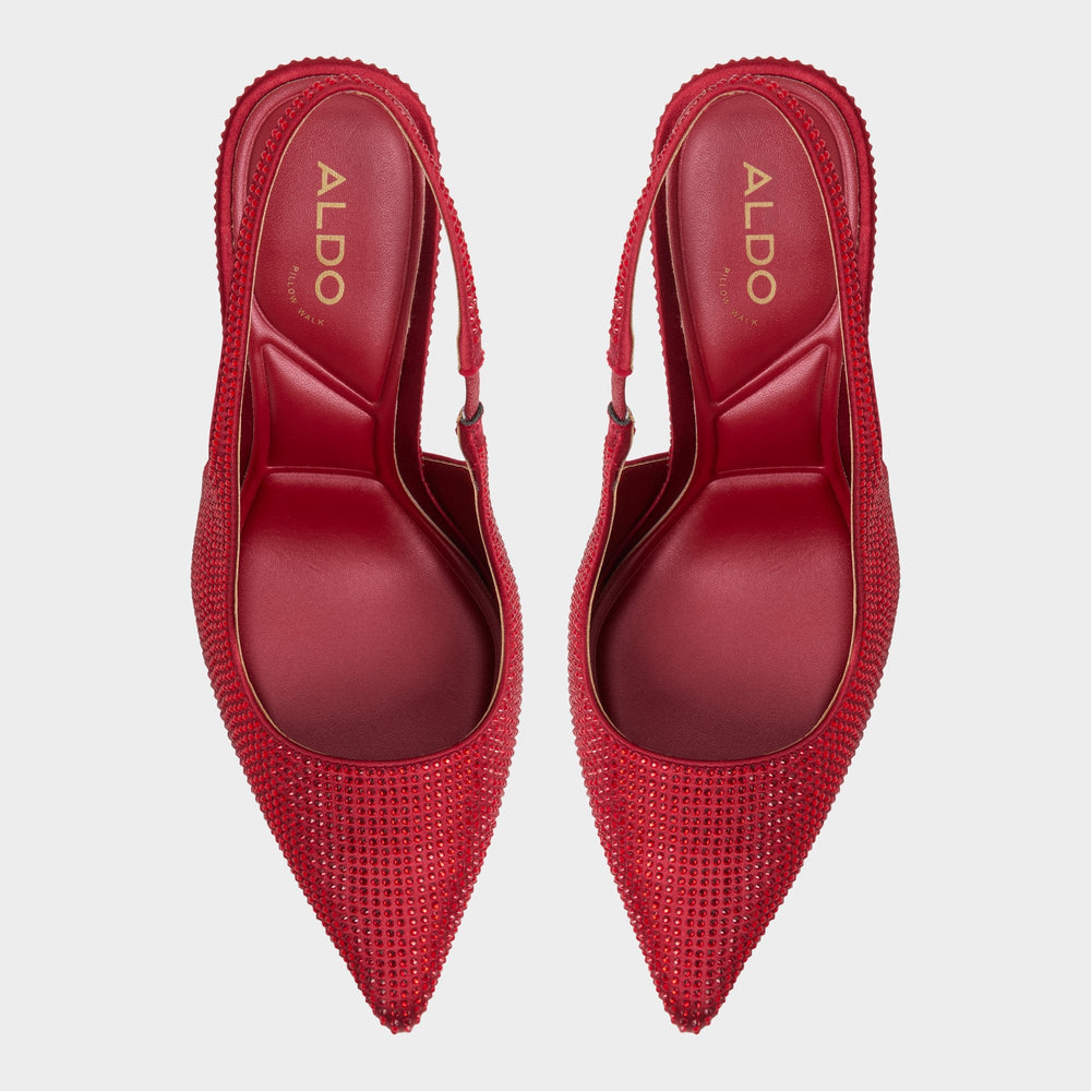 Aldo | Lovebloom in Dark Red 14151889 - Slingback heel, Stiletto heel