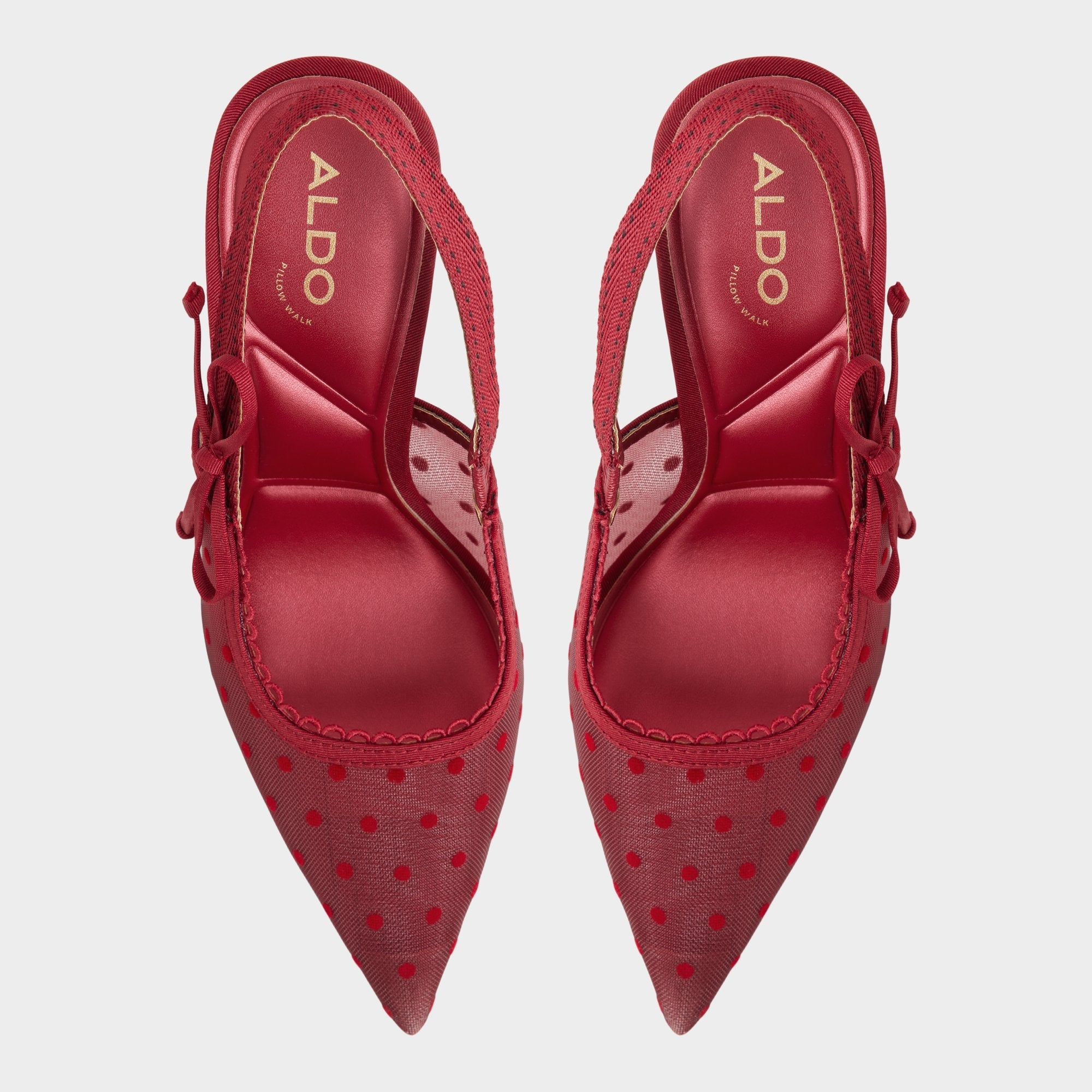 Aldo | Hennie in Dark Red 14151902 - Slingback heel, Stiletto heel