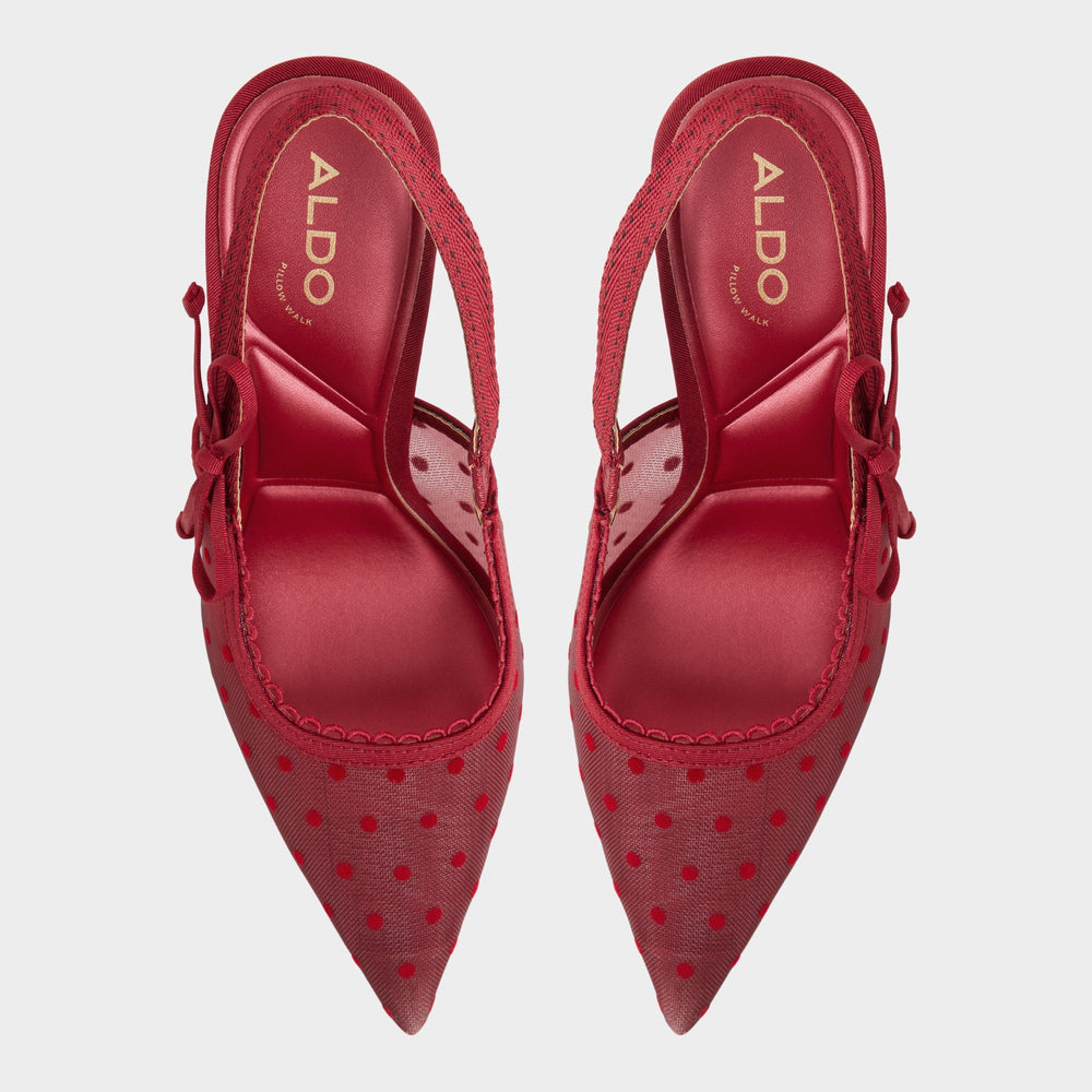 Aldo | Hennie in Dark Red 14151902 - Slingback heel, Stiletto heel