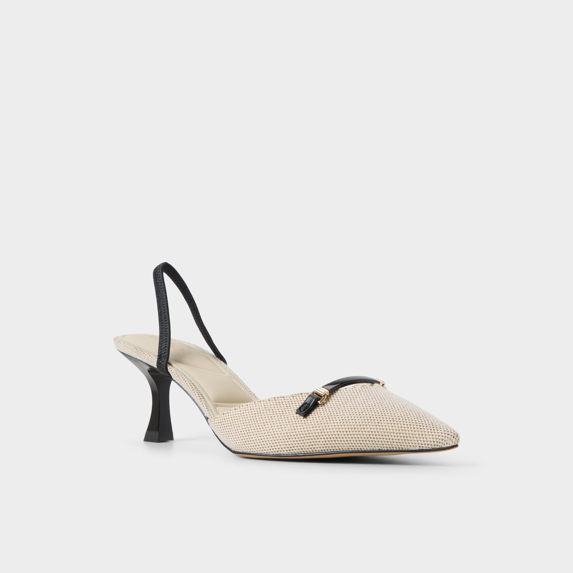 Aldo | Nailah Open Natural Women's Kitten heels - Slingback heel, Kitten heel