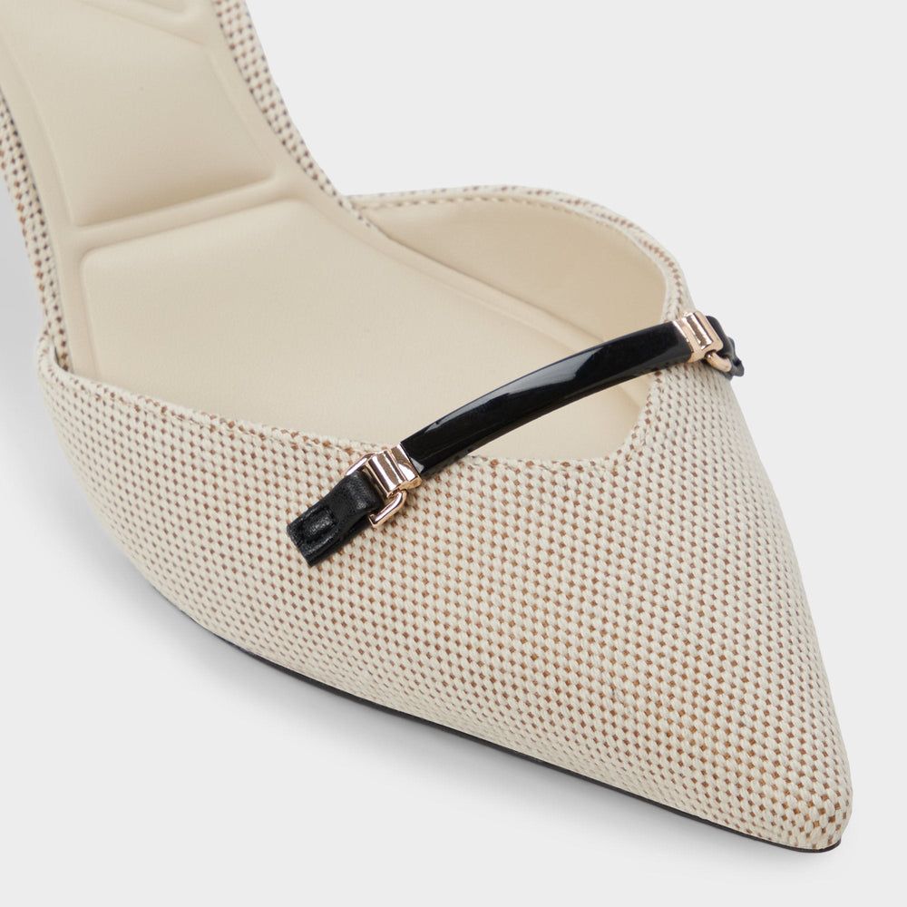 Aldo | Nailah Open Natural Women's Kitten heels - Slingback heel, Kitten heel