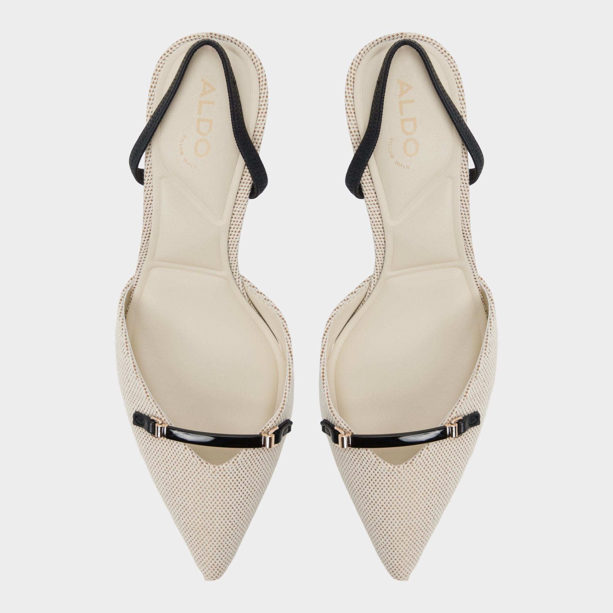 Aldo | Nailah Open Natural Women's Kitten heels - Slingback heel, Kitten heel