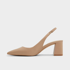 Aldo | Uliana Beige Women's Block heels - Slingback heel, Block heel