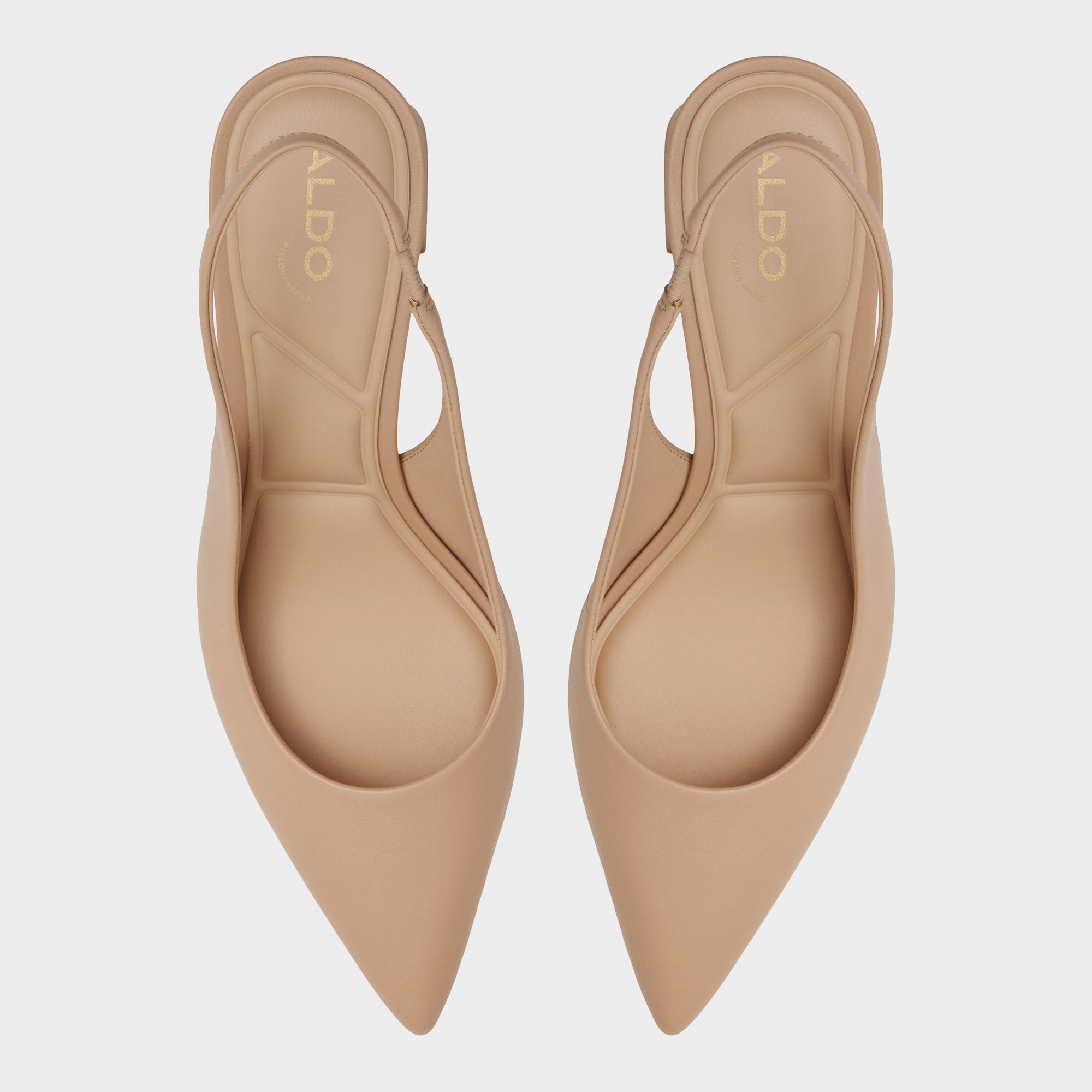 Aldo | Uliana Beige Women's Block heels - Slingback heel, Block heel