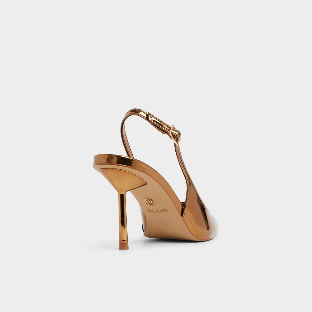 Aldo | Seralina in Bronze - Slingback heel, Stiletto heel