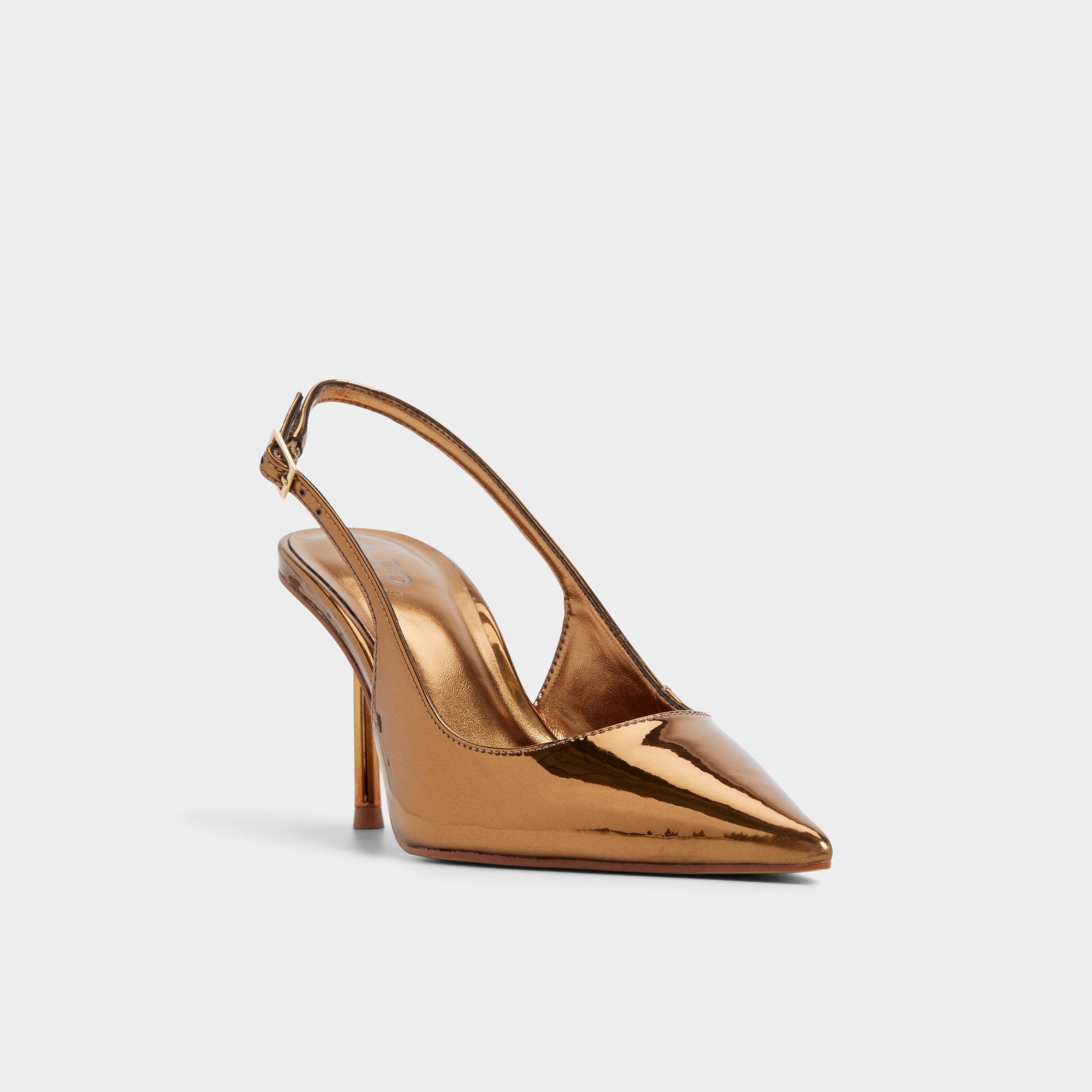 Aldo | Seralina in Bronze - Slingback heel, Stiletto heel