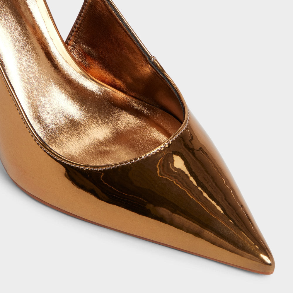 Aldo | Seralina in Bronze - Slingback heel, Stiletto heel