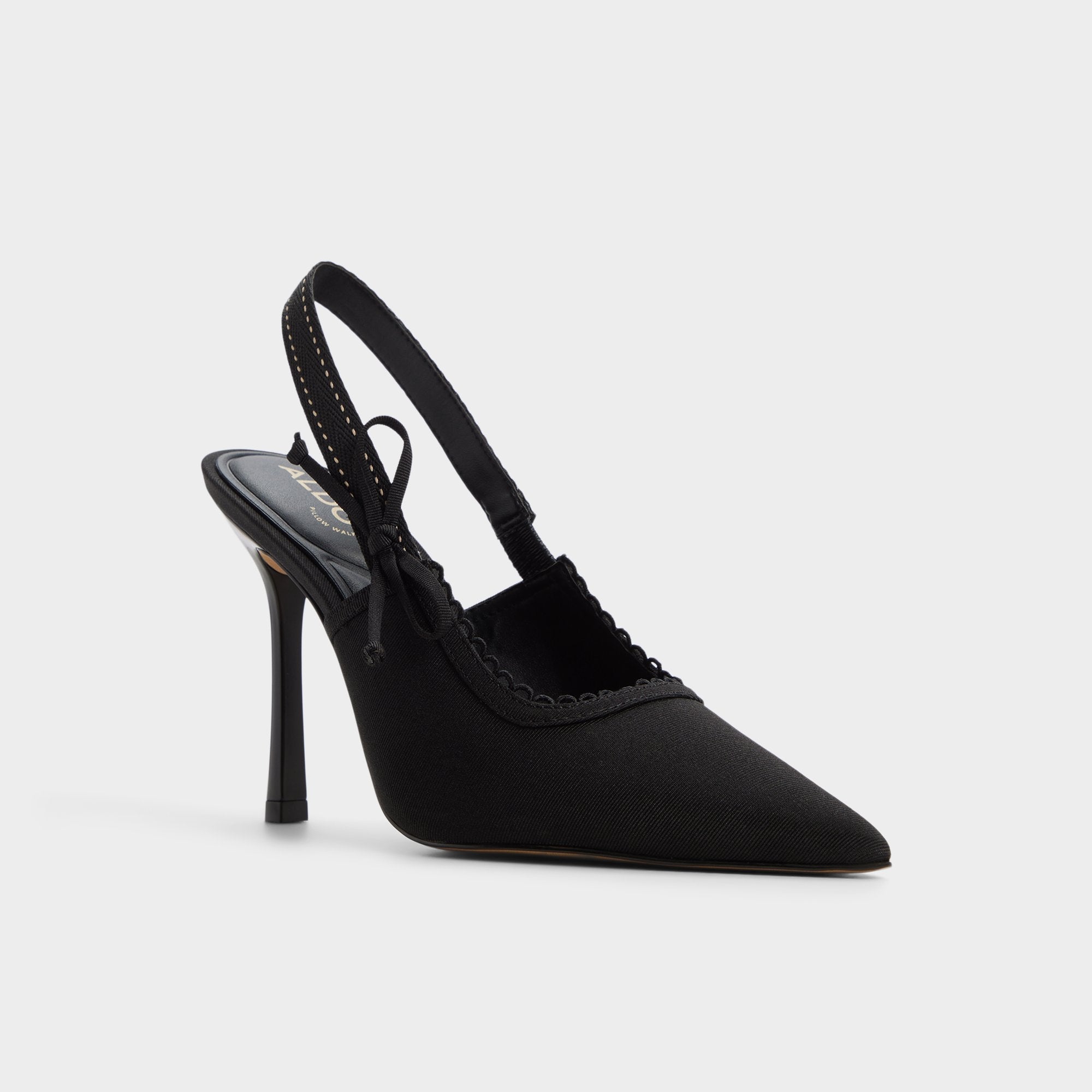 Aldo | Hennie in Other Black - Slingback heel, Stiletto heel