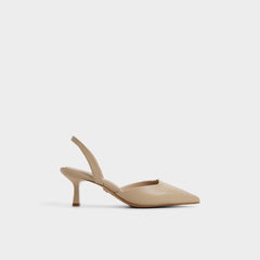 Aldo | Gavedessi in Medium Beige - Slingback heel, Kitten heel