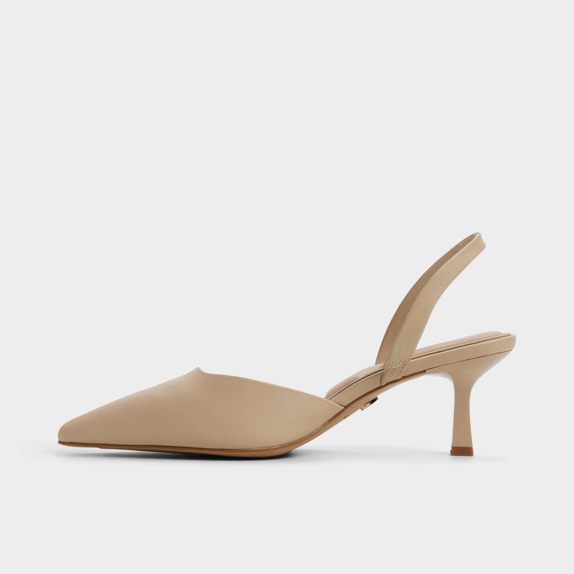 Aldo | Gavedessi in Medium Beige - Slingback heel, Kitten heel