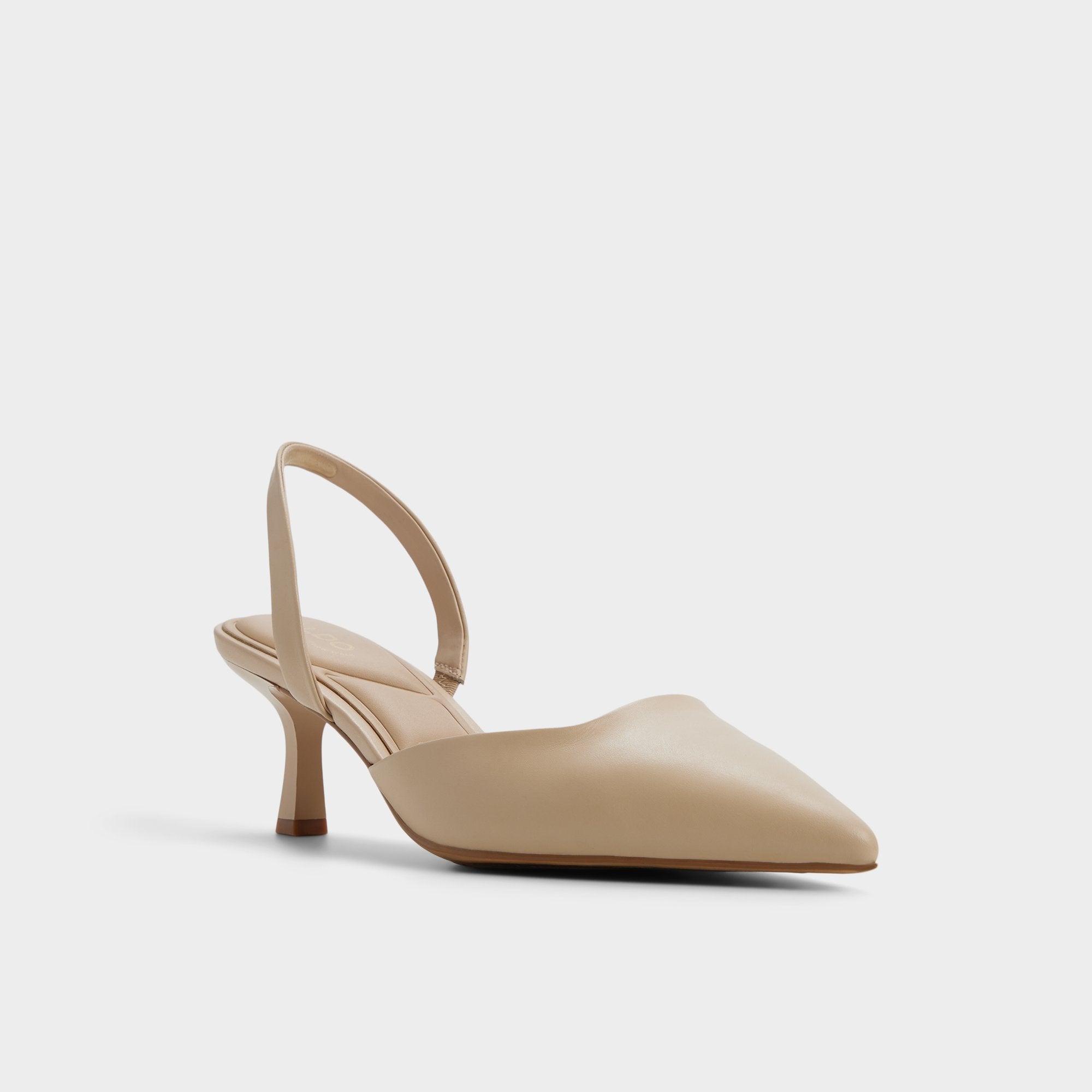 Aldo | Gavedessi in Medium Beige - Slingback heel, Kitten heel