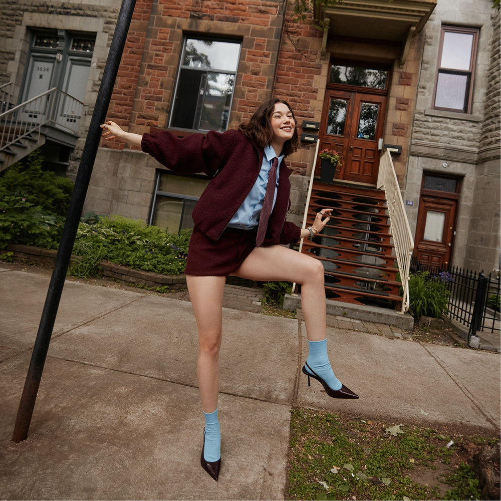 Aldo | Seralina in Bordo - Slingback heel, Stiletto heel