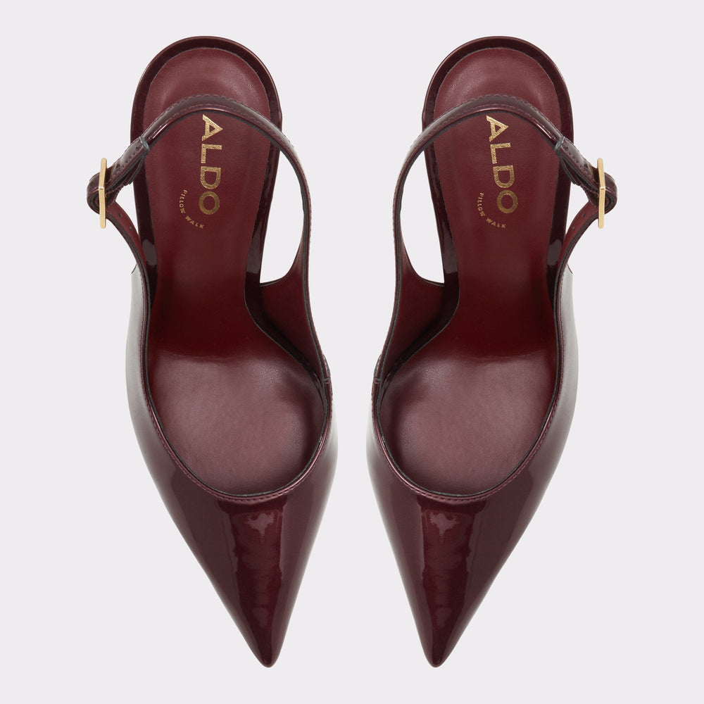 Aldo | Stessysling Bordo Women's Slingbacks - Slingback heel, Stiletto heel