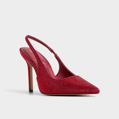 Aldo | Lovebloom in Xt Dark Red - Slingback heel, Stiletto heel