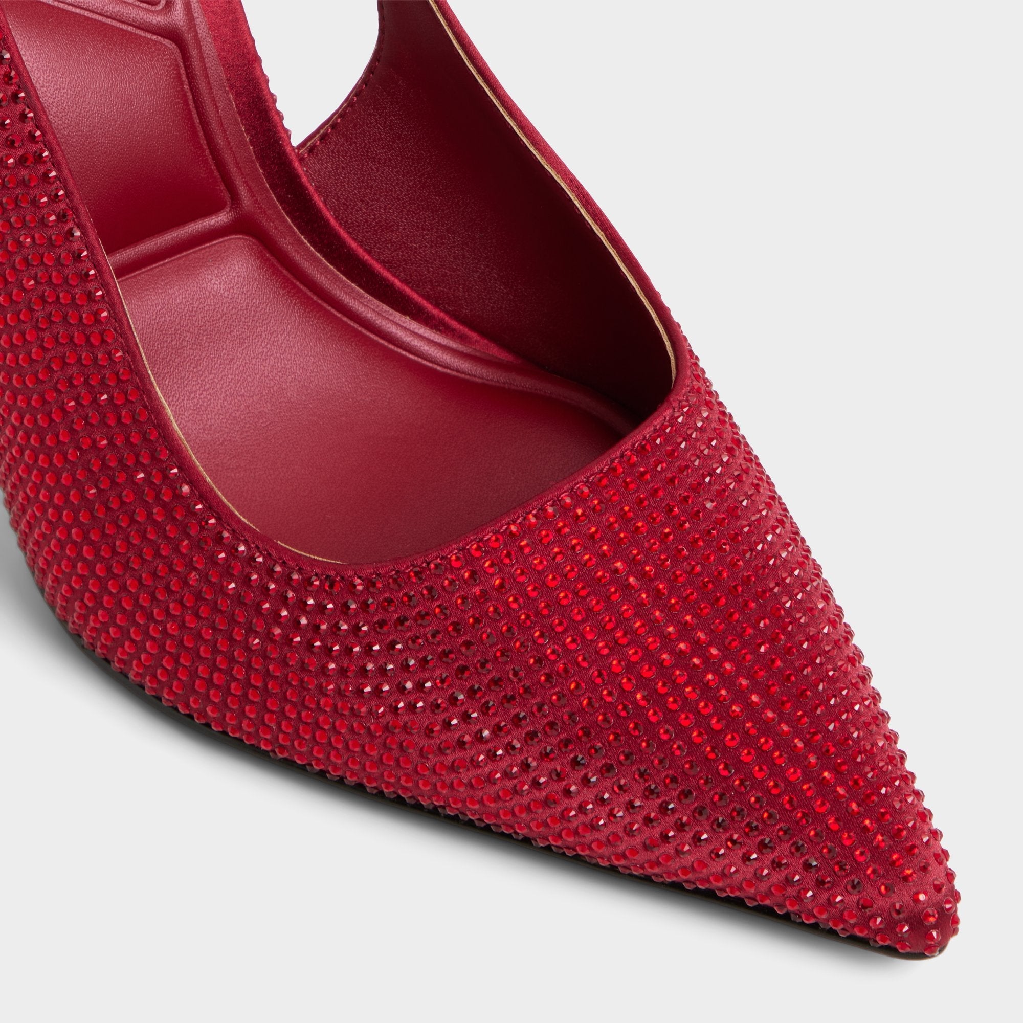 Aldo | Lovebloom in Xt Dark Red - Slingback heel, Stiletto heel