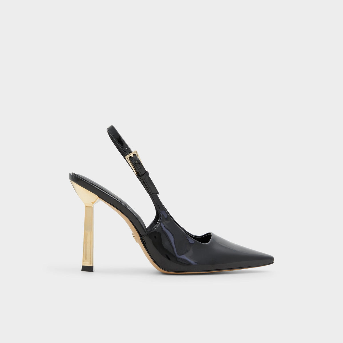 Aldo | Marysa Black Women's Slingbacks - Slingback heel, Stiletto heel