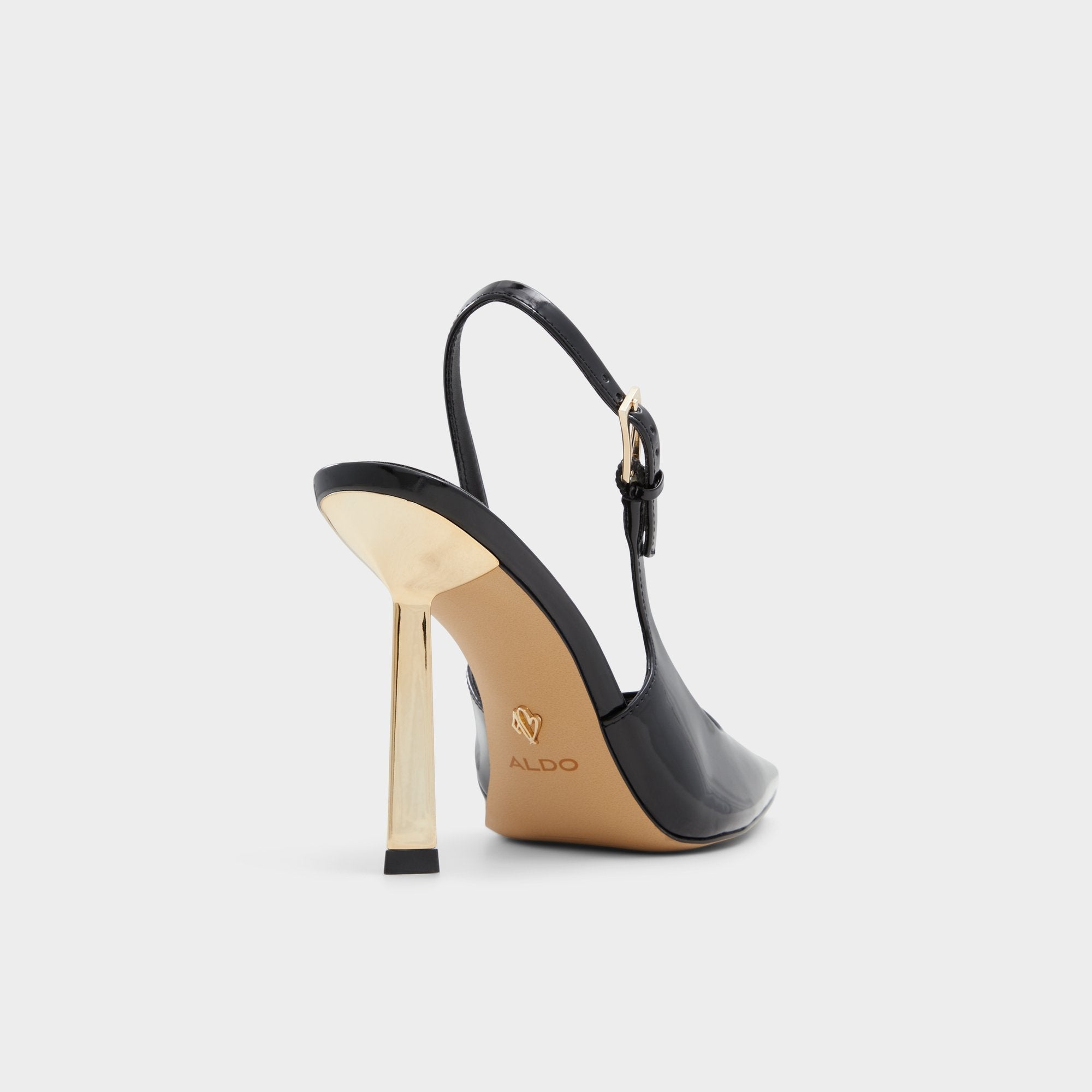 Aldo | Marysa Black Women's Slingbacks - Slingback heel, Stiletto heel