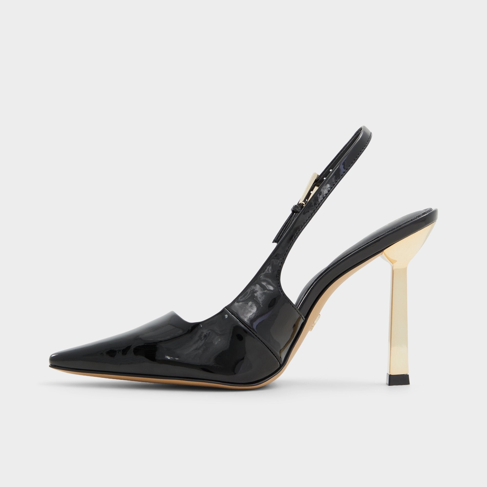 Aldo | Marysa Black Women's Slingbacks - Slingback heel, Stiletto heel