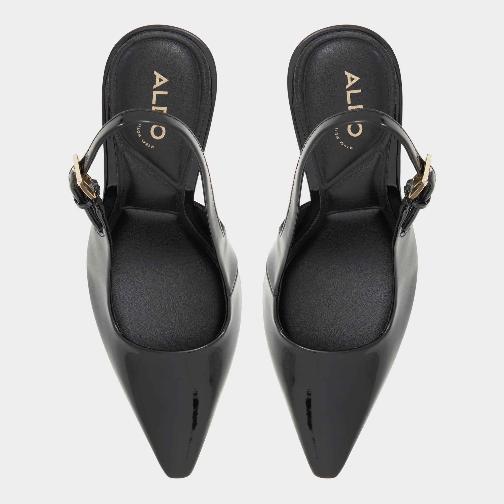 Aldo | Marysa Black Women's Slingbacks - Slingback heel, Stiletto heel