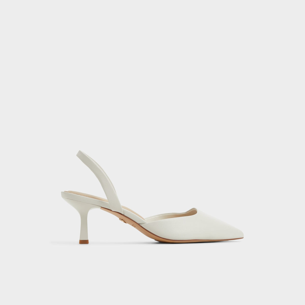 Aldo | Gavedessi Open White Women's Kitten heels - Slingback heel, Kitten heel