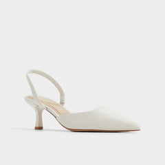 Aldo | Gavedessi Open White Women's Kitten heels - Slingback heel, Kitten heel